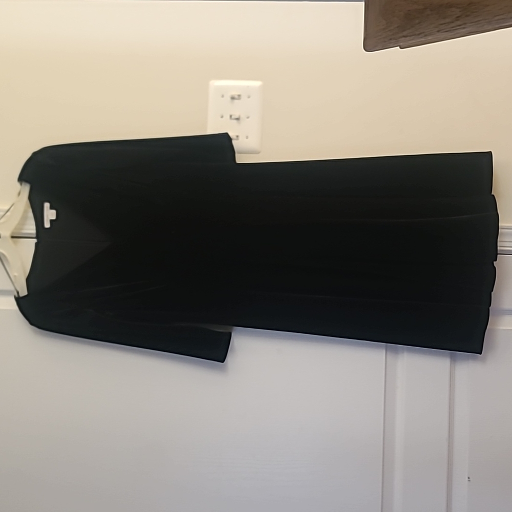 Coldwater creek black velvet dress